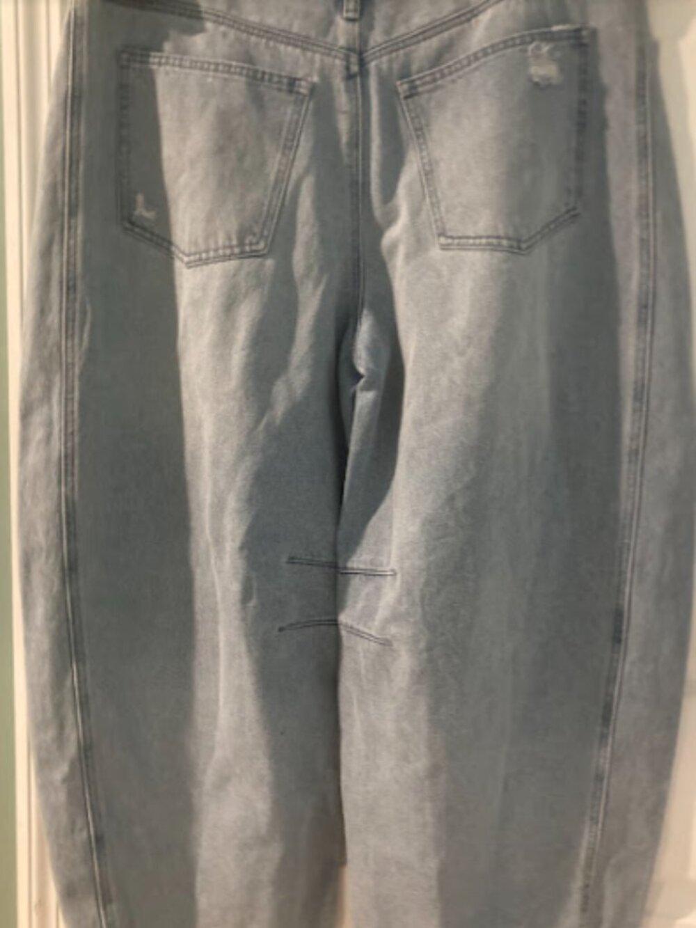 Scoop Barrel Seamed Distressed Jeans Size 16 - Picture 14 of 15